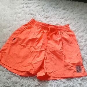 Nike Orange Athletic Shorts